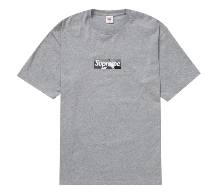 Emilio Pucci Box Logo T-Shirt Heather Grey/Black