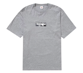 Emilio Pucci Box Logo T-Shirt Heather Grey/Black