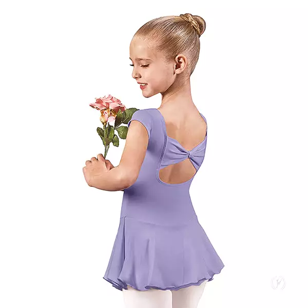 Eurotard Child Angelica Bow Back Leotard with Skirt - 44285 can be rewritten as Eurotard Children's Angelica Leotard with Skirt 