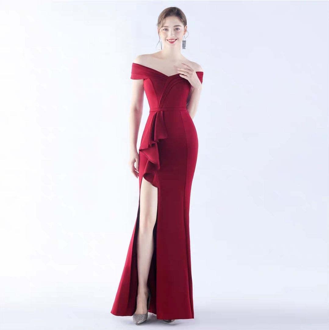 Feryna Off Shoulder Dress - 7 Color Options.