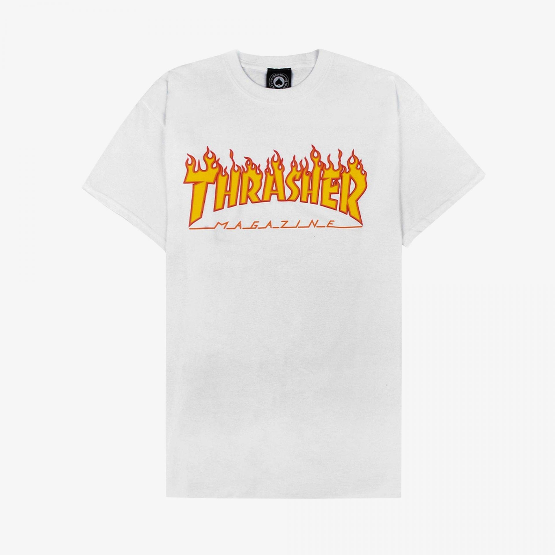 FLAME LOGO T-SHIRT in WHITE