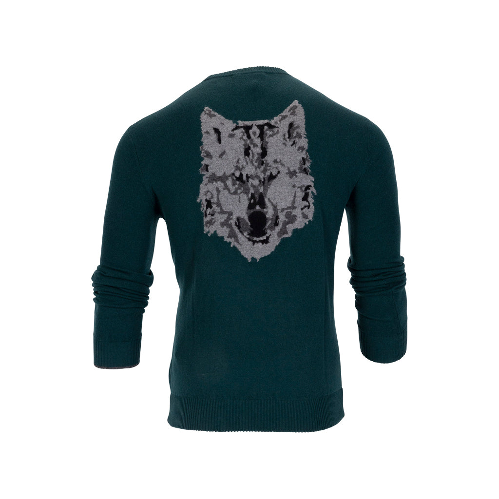 Greyson Alpha Wolf Sweater - Forest