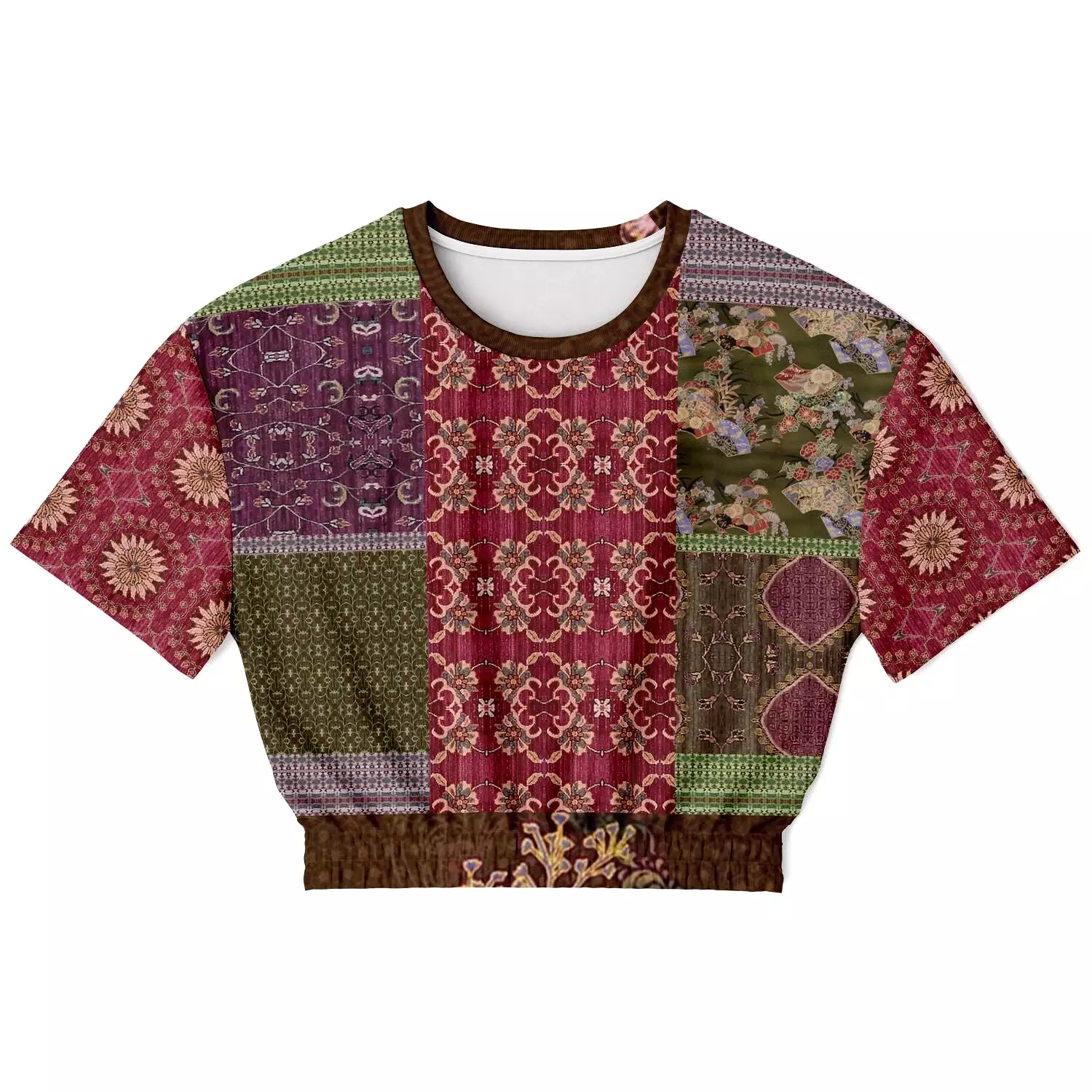 Gypsy Haight Cropped Sweater - Short Sleeve - Eco-Polyester