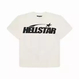 Hellstar sports shirt, white, classic design