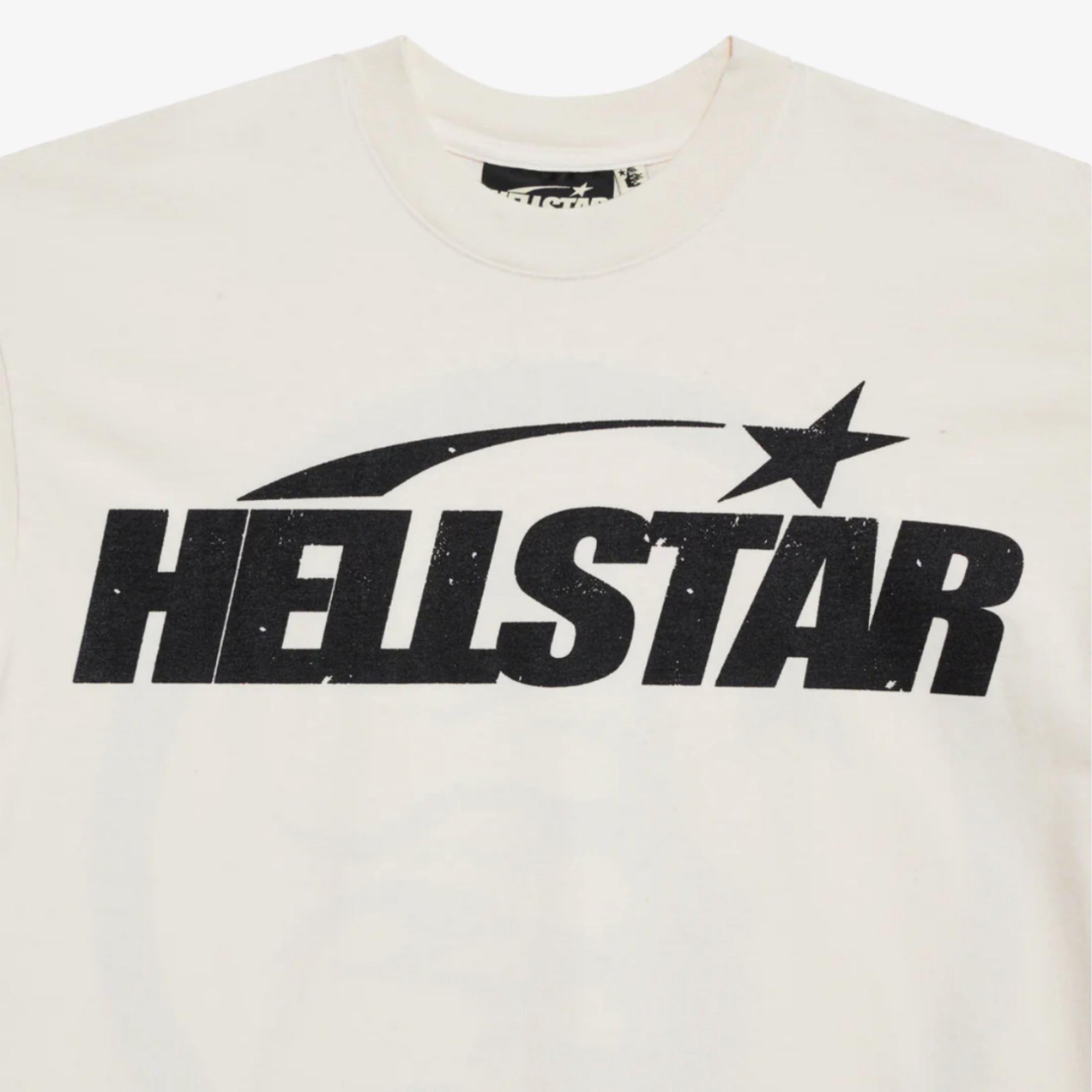 Hellstar sports shirt, white, classic design