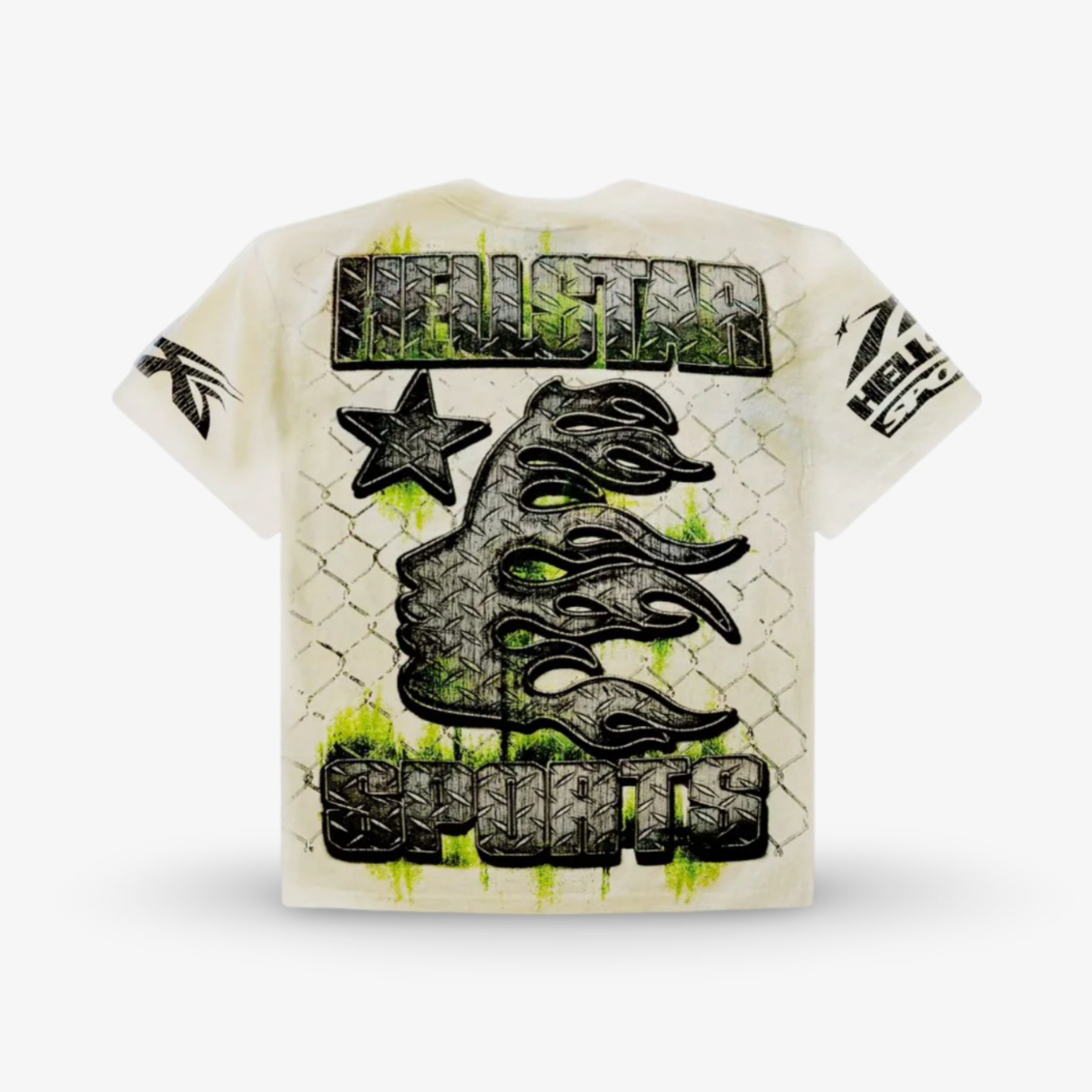 Hellstar Sports T-Shirt- War Ready White SS24 | Buy Now