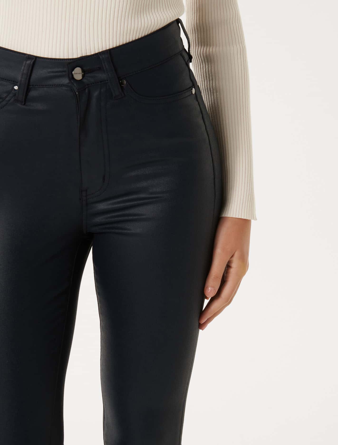 High-Rise Skinny Jeans (Bella Cropped)