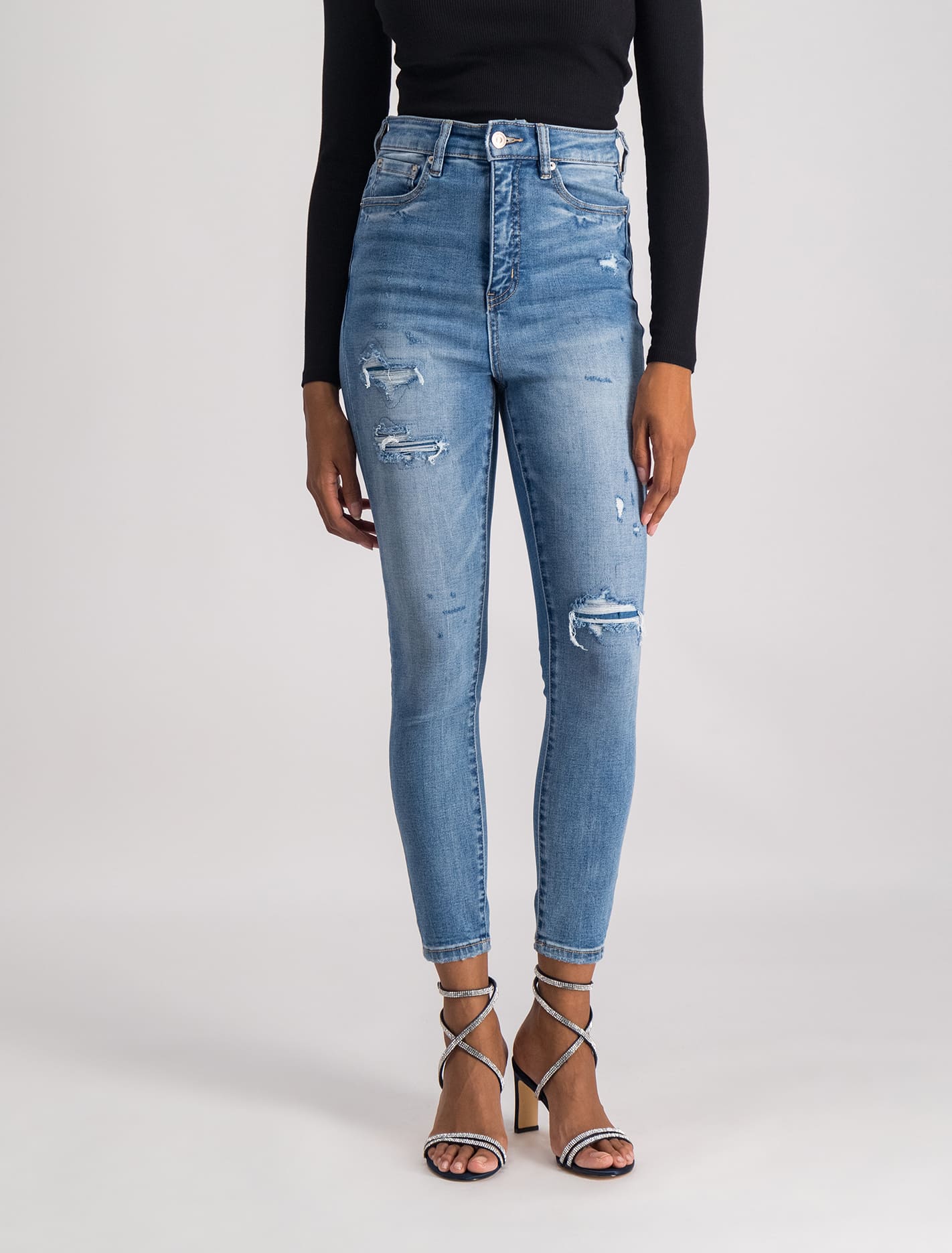 High-Rise Skinny Jeans - Mila