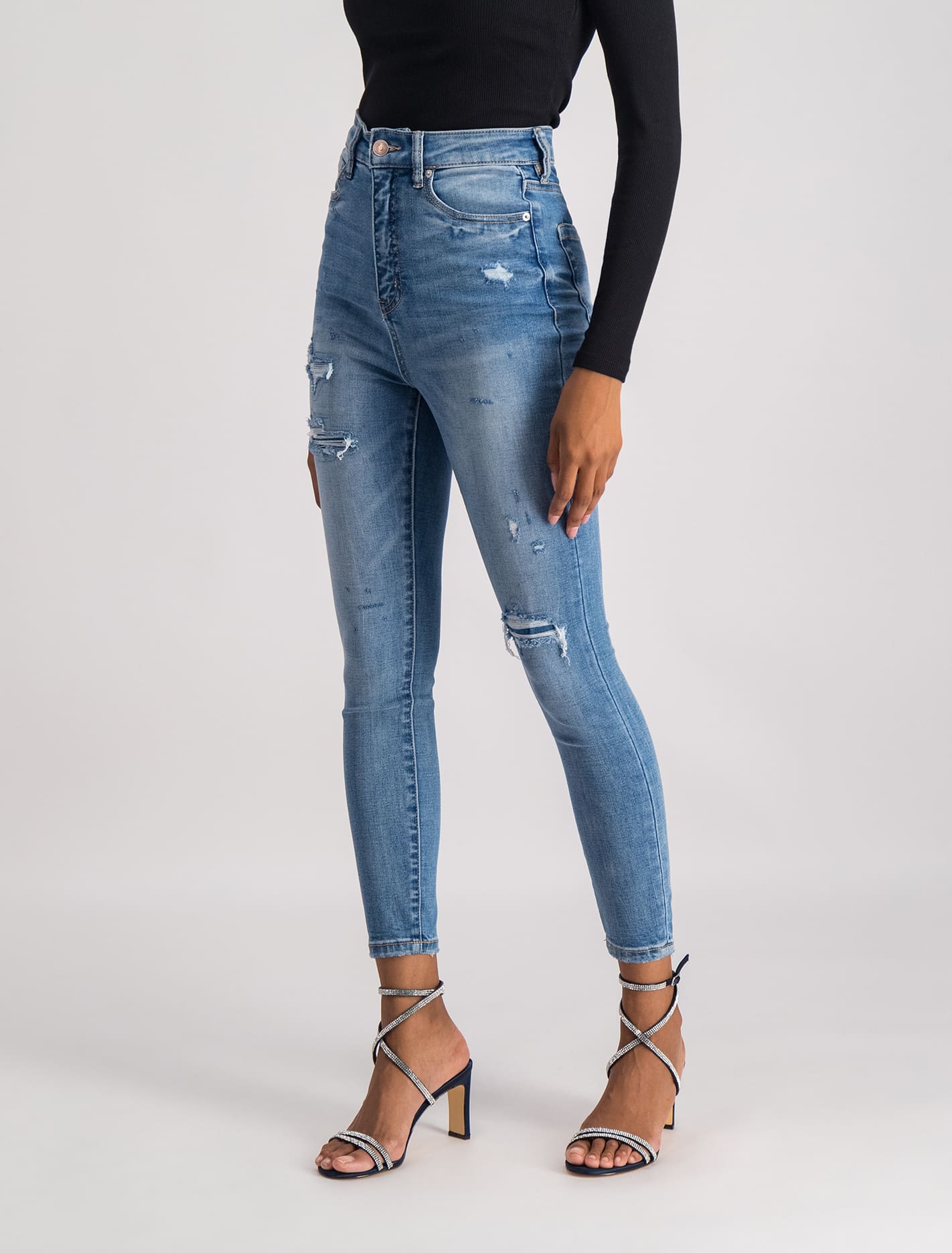 High-Rise Skinny Jeans - Mila