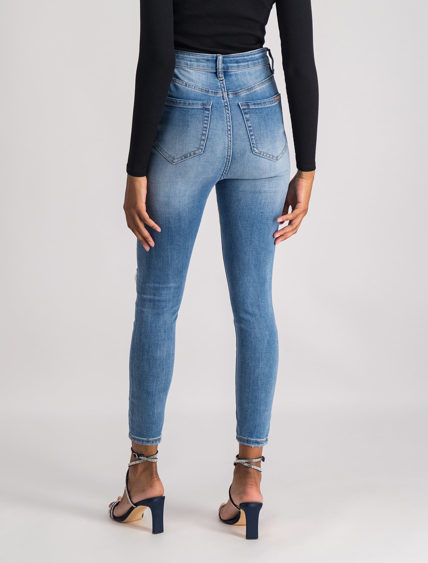 High-Rise Skinny Jeans - Mila