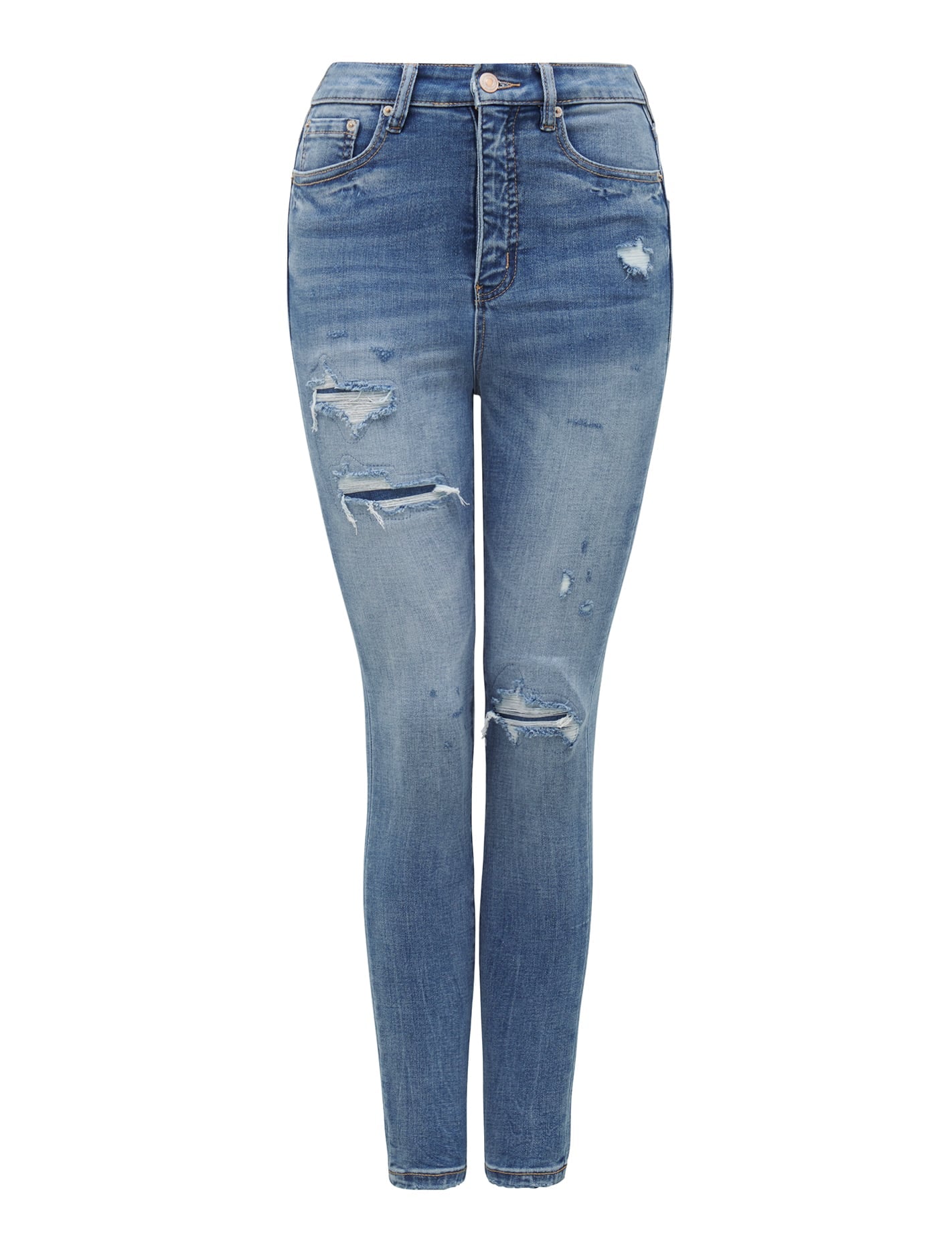 High-Rise Skinny Jeans - Mila