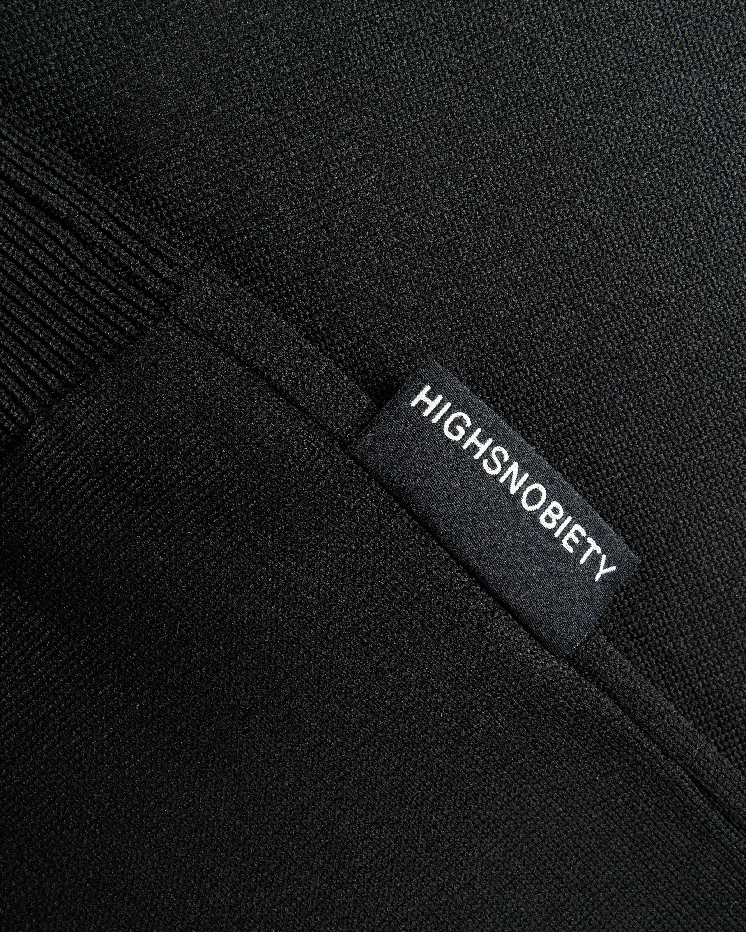 HS05 Poly Knit Sweater Vest Black | Shop Highsnobiety