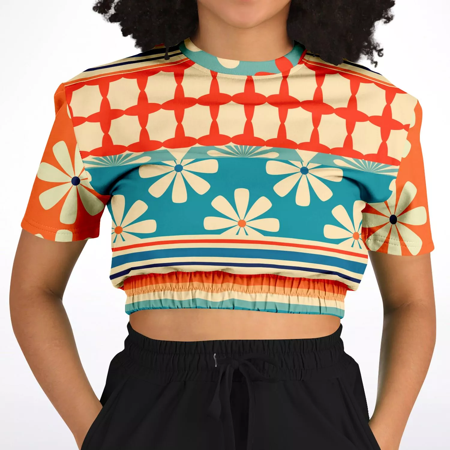 Ima Wallflower Cropped Sweater