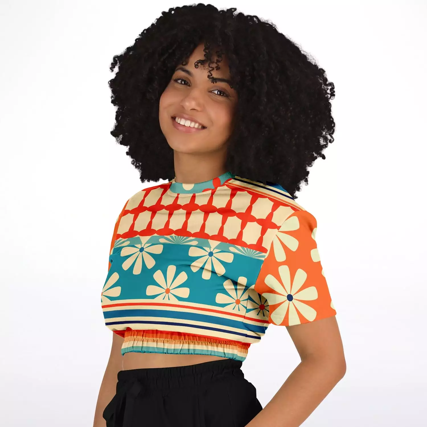 Ima Wallflower Cropped Sweater