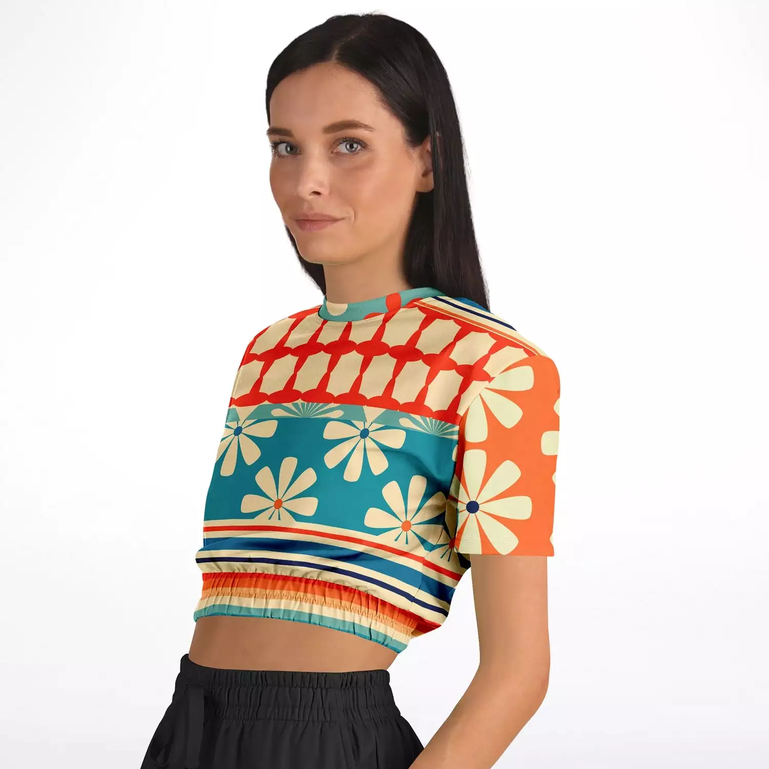 Ima Wallflower Cropped Sweater