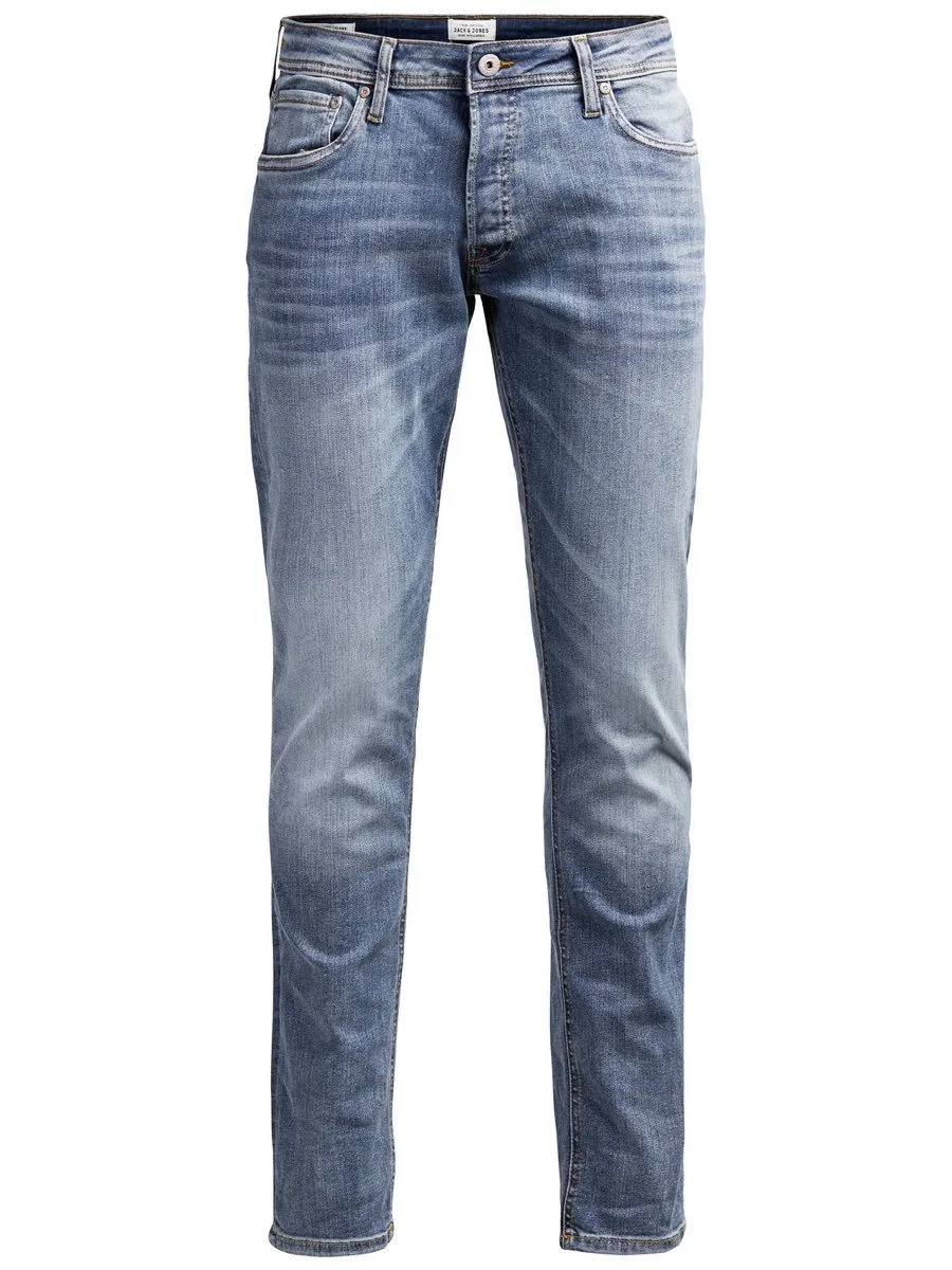 Jack and Jones Glenn Slim Denim Jeans Blue Denim