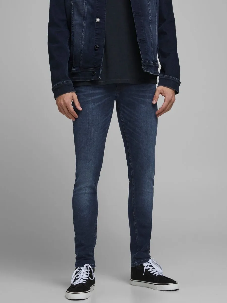 Jack & Jones Skinny Fit Blue Denim Jeans for Men