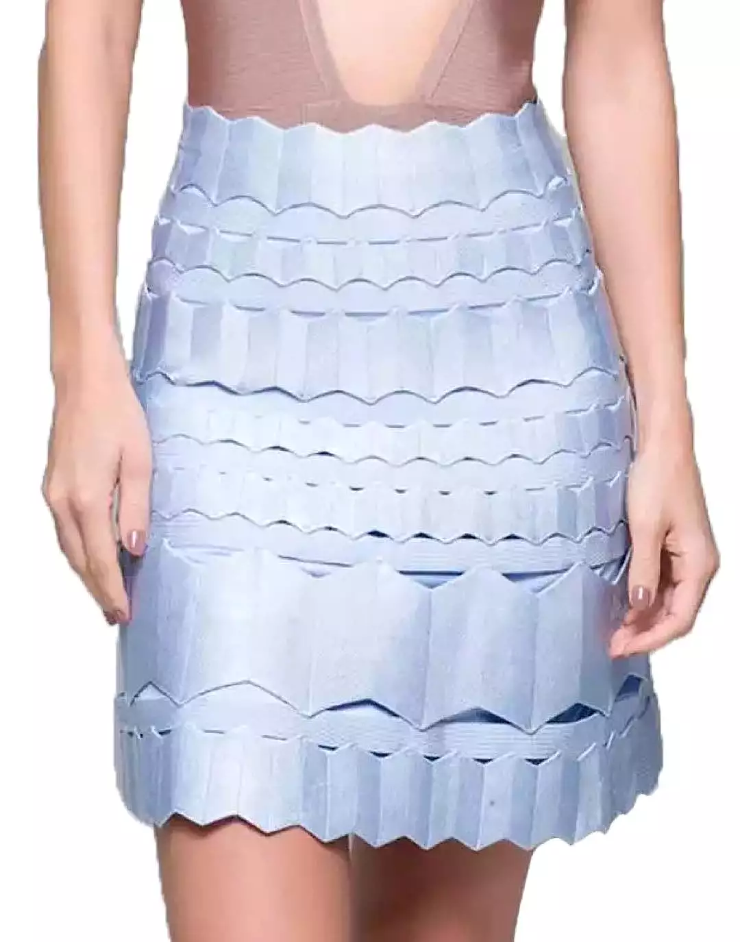 Jacquard Mini Bandage Skirt