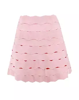 Jacquard Mini Bandage Skirt