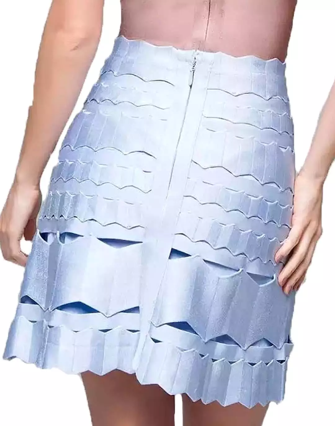 Jacquard Mini Bandage Skirt