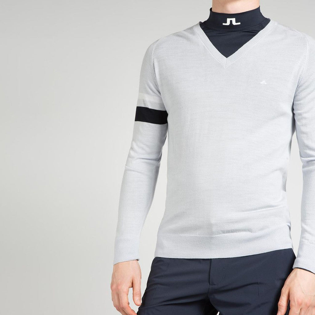 Kristoffer Sweater Stone Grey, Merino Material, Trendy and Comfortable