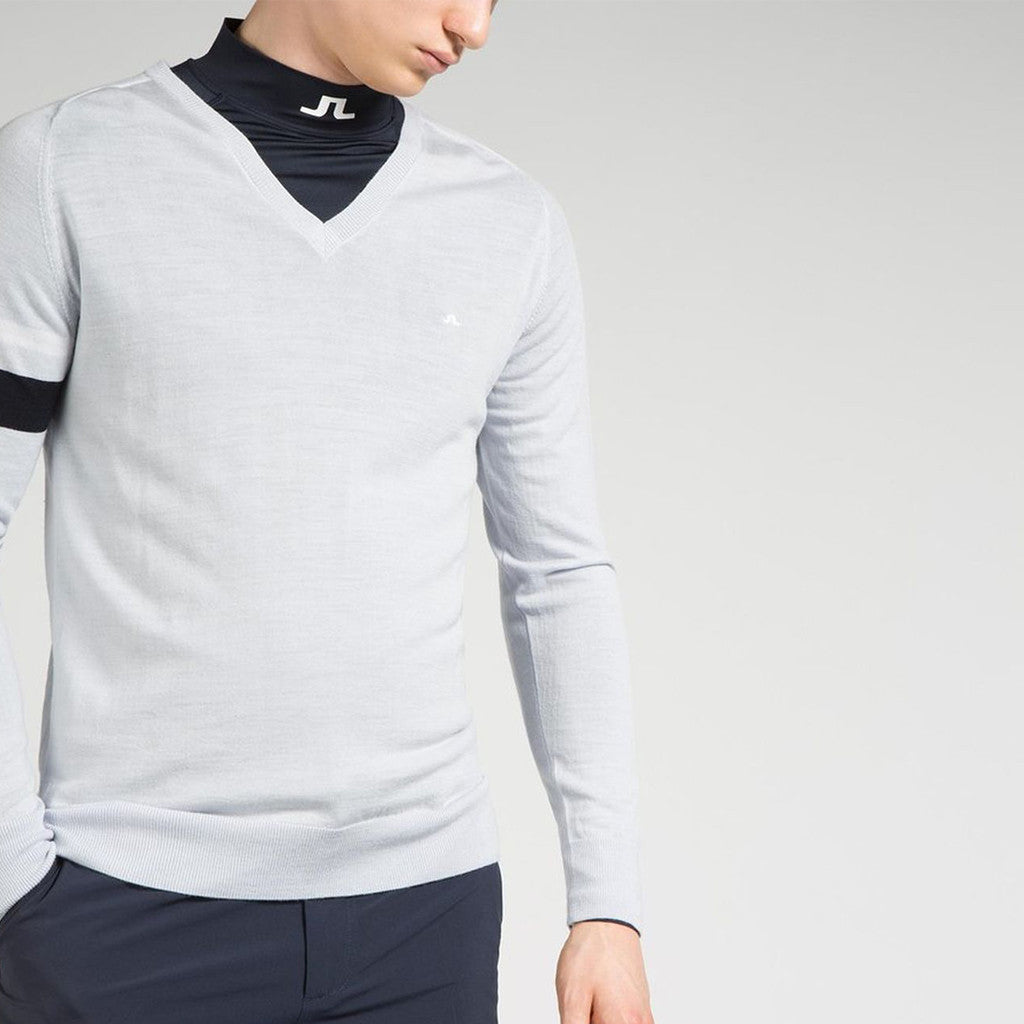 Kristoffer Sweater Stone Grey, Merino Material, Trendy and Comfortable