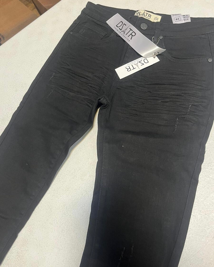 Lightly Distressed Skinny Jeans