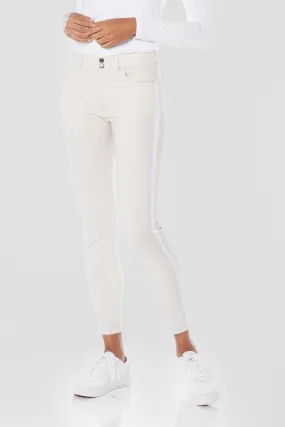 Luisa Stripe Skinny Denim Pants