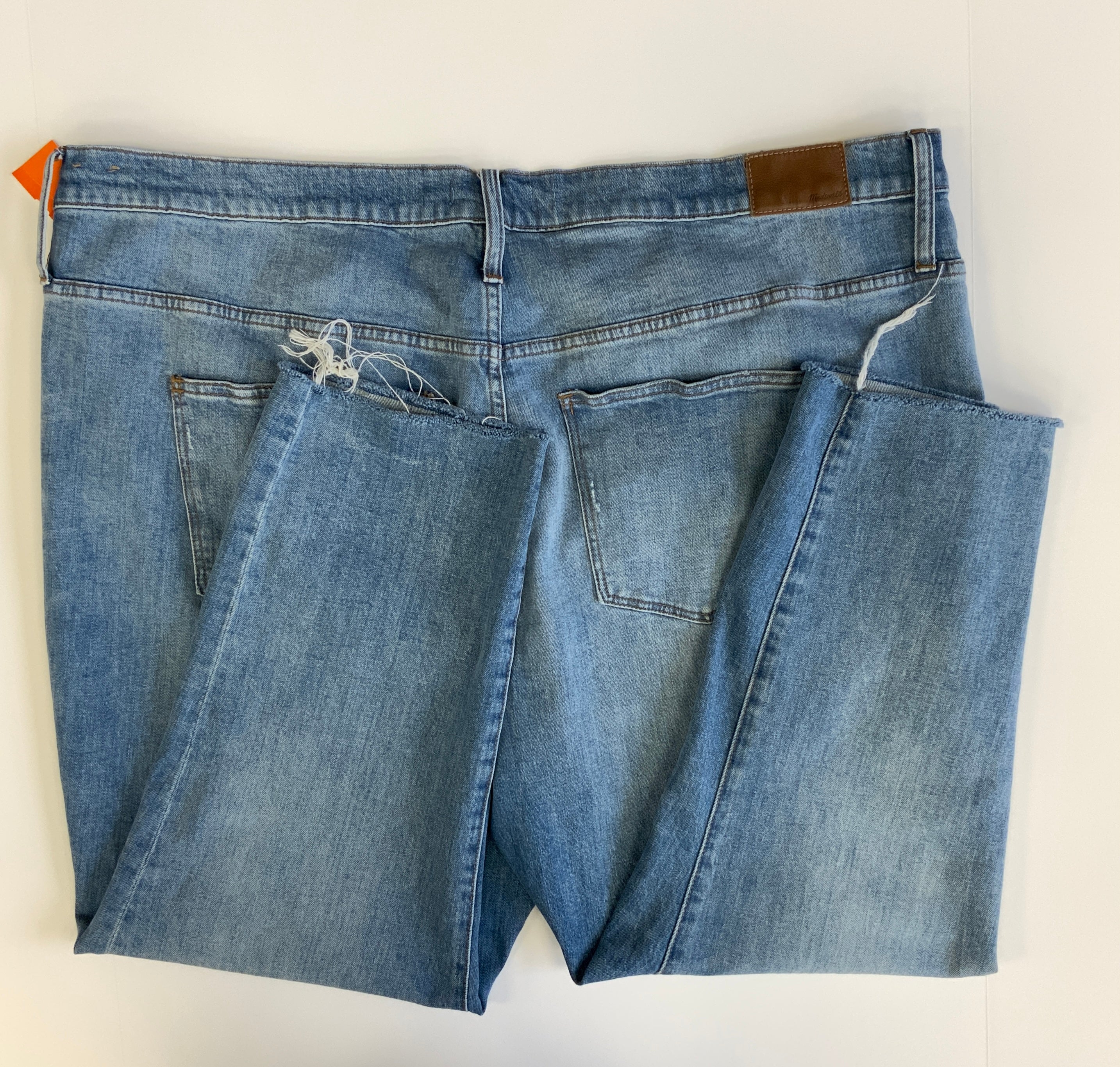 Madewell relaxed boyfriend jeans, size 16