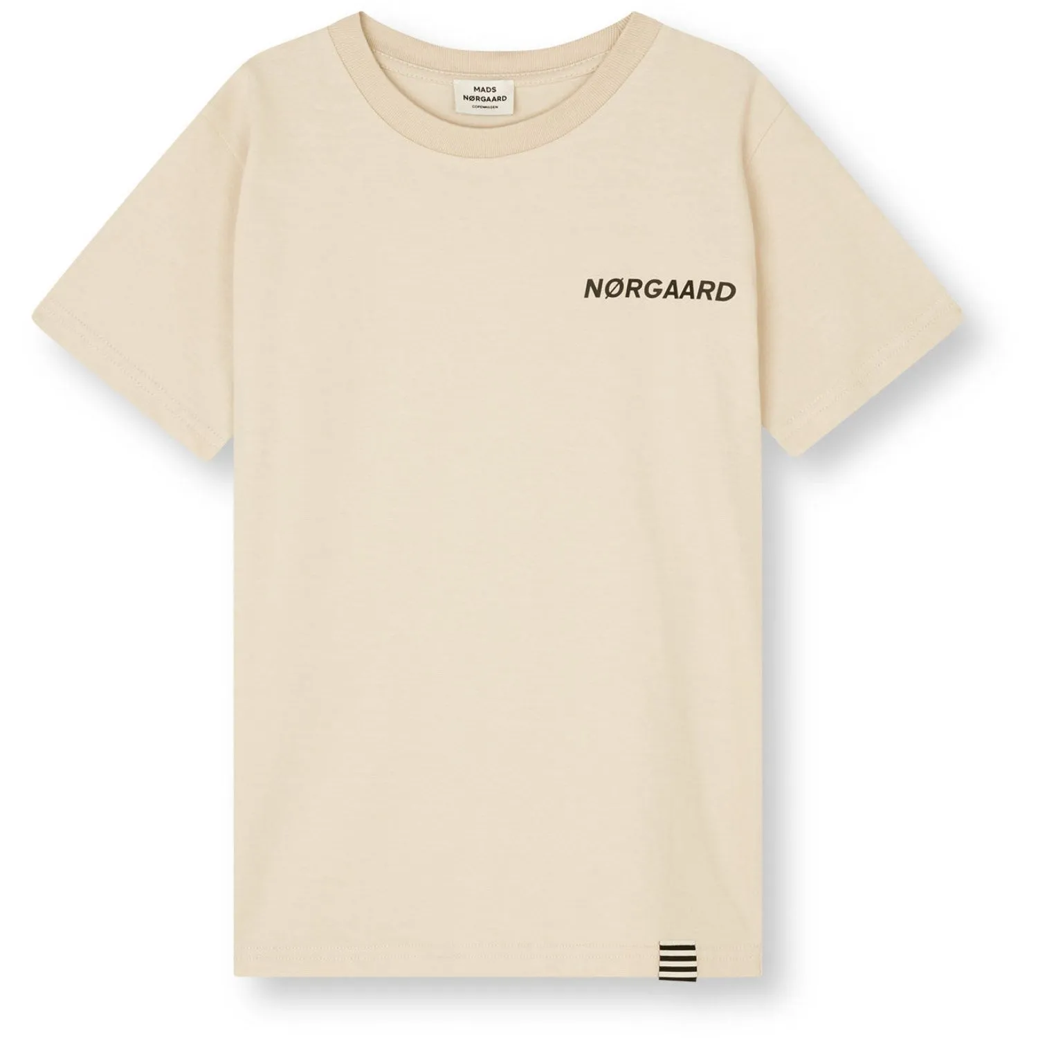 Mads Nrgaard Printed Oatmeal Thorlino T-Shirt