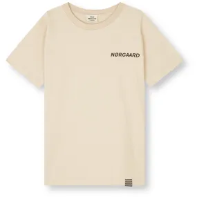 Mads Nrgaard Printed Oatmeal Thorlino T-Shirt