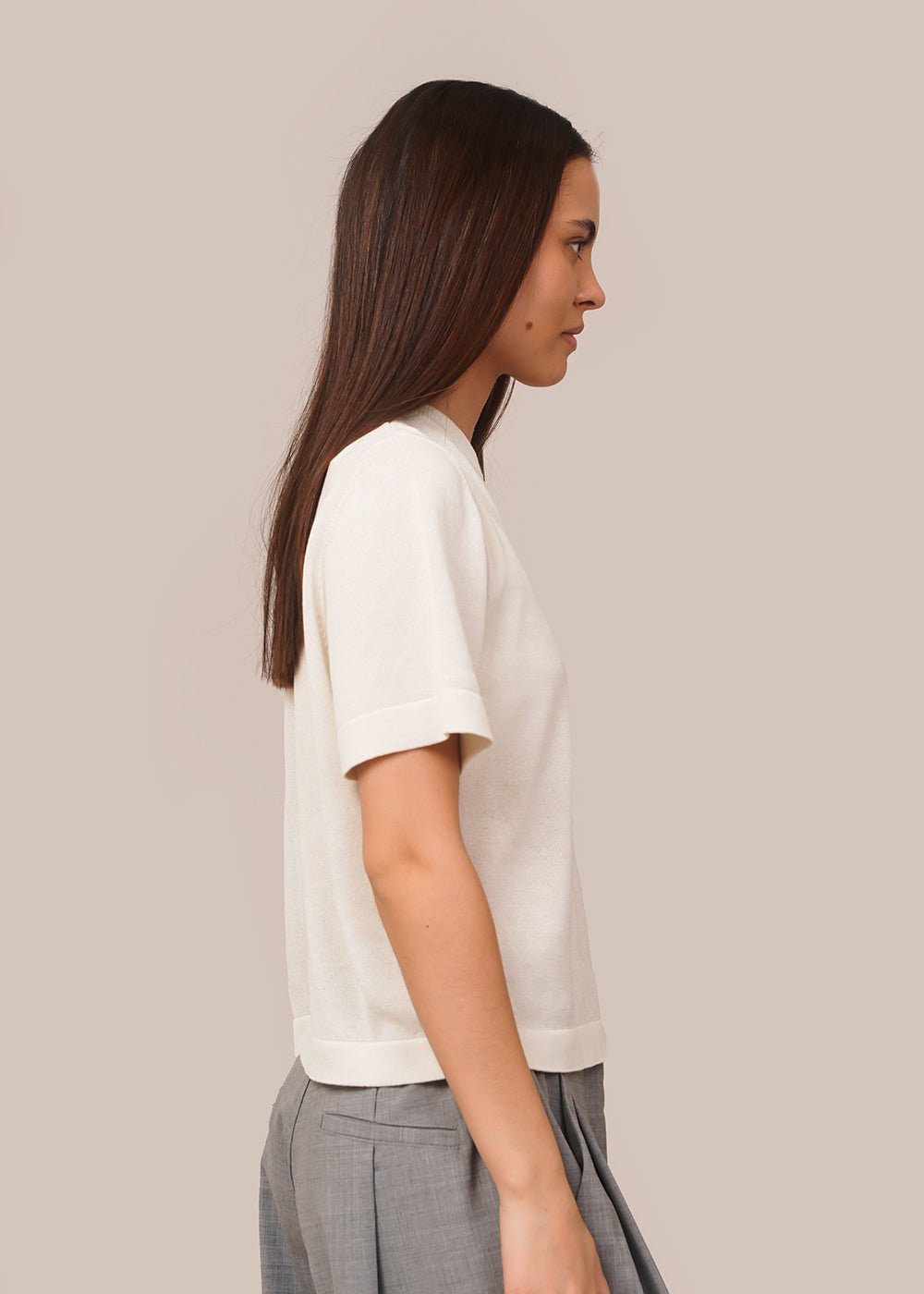 Marshmallow Soft Viscose T-Shirt