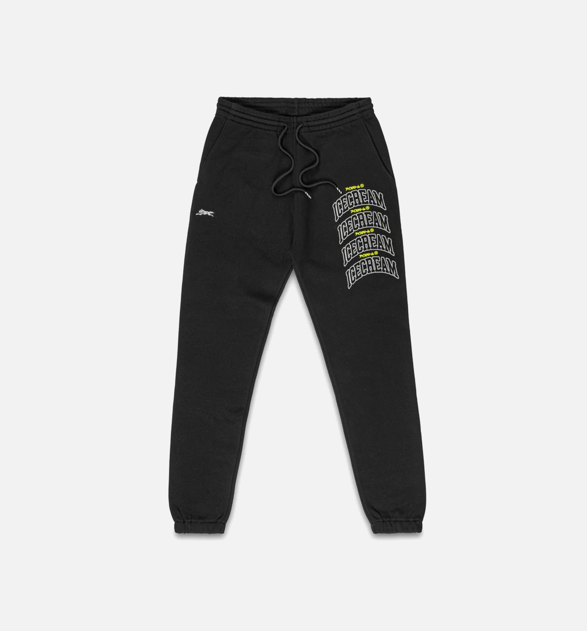 Max Jogger Pants Black White