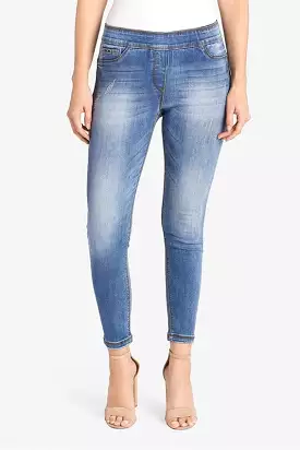 Medium Denim Skinny Ankle Jean