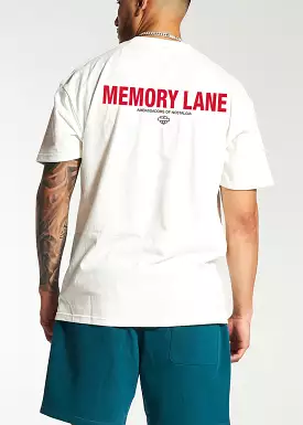 Memory Lane Street Sign T-Shirt (White)