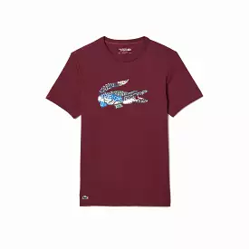 Men's Cotton T-Shirt - Bordeaux