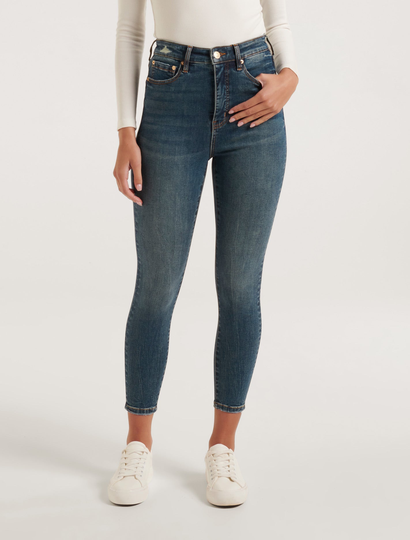 Mila High-Rise Skinny Jeans