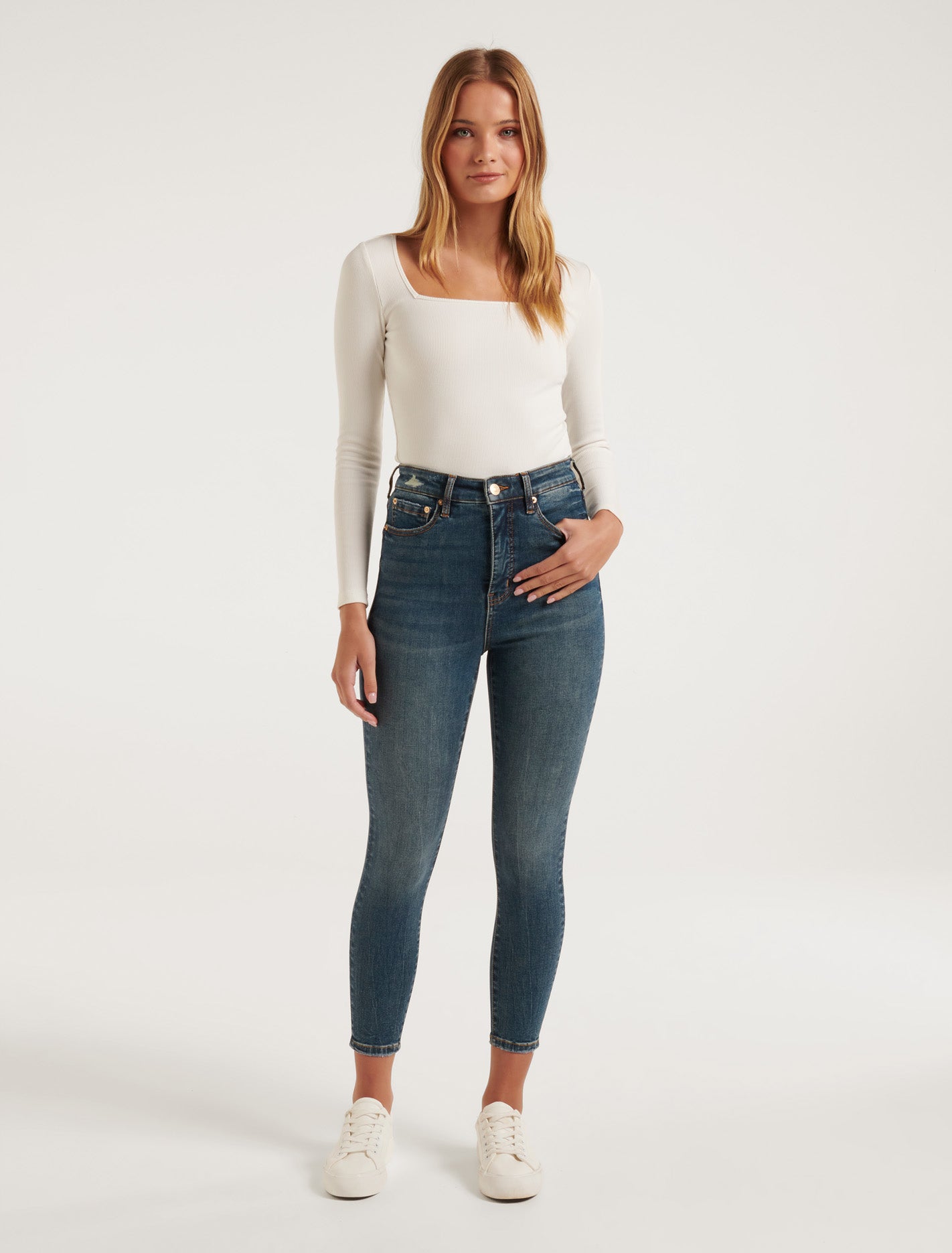 Mila High-Rise Skinny Jeans