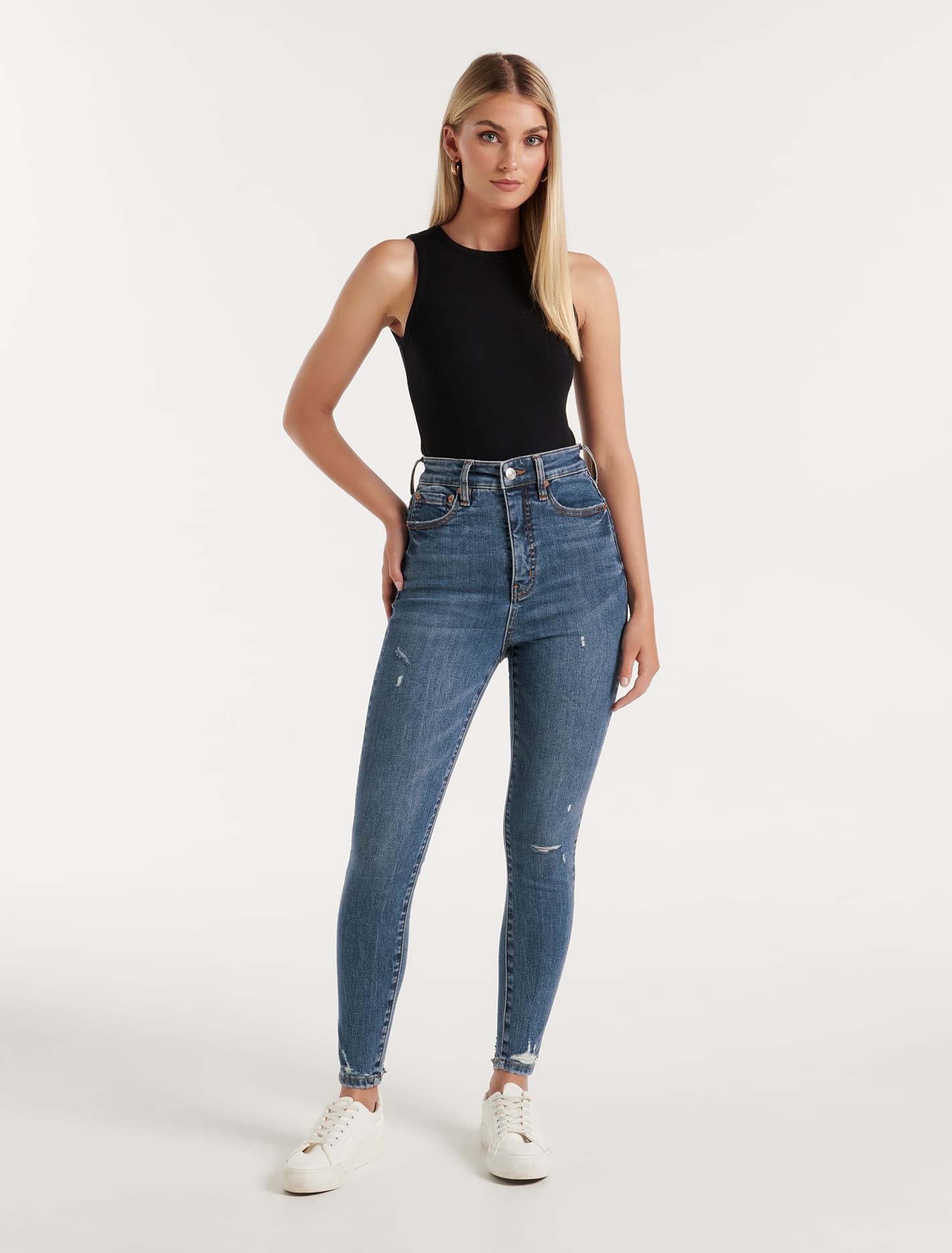 Mila High-Rise Skinny Jeans