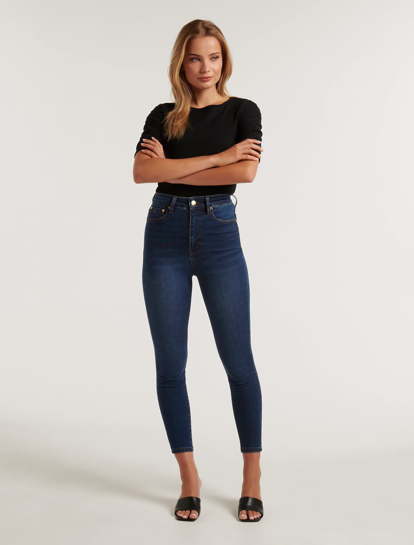 Mila high-rise skinny jeans