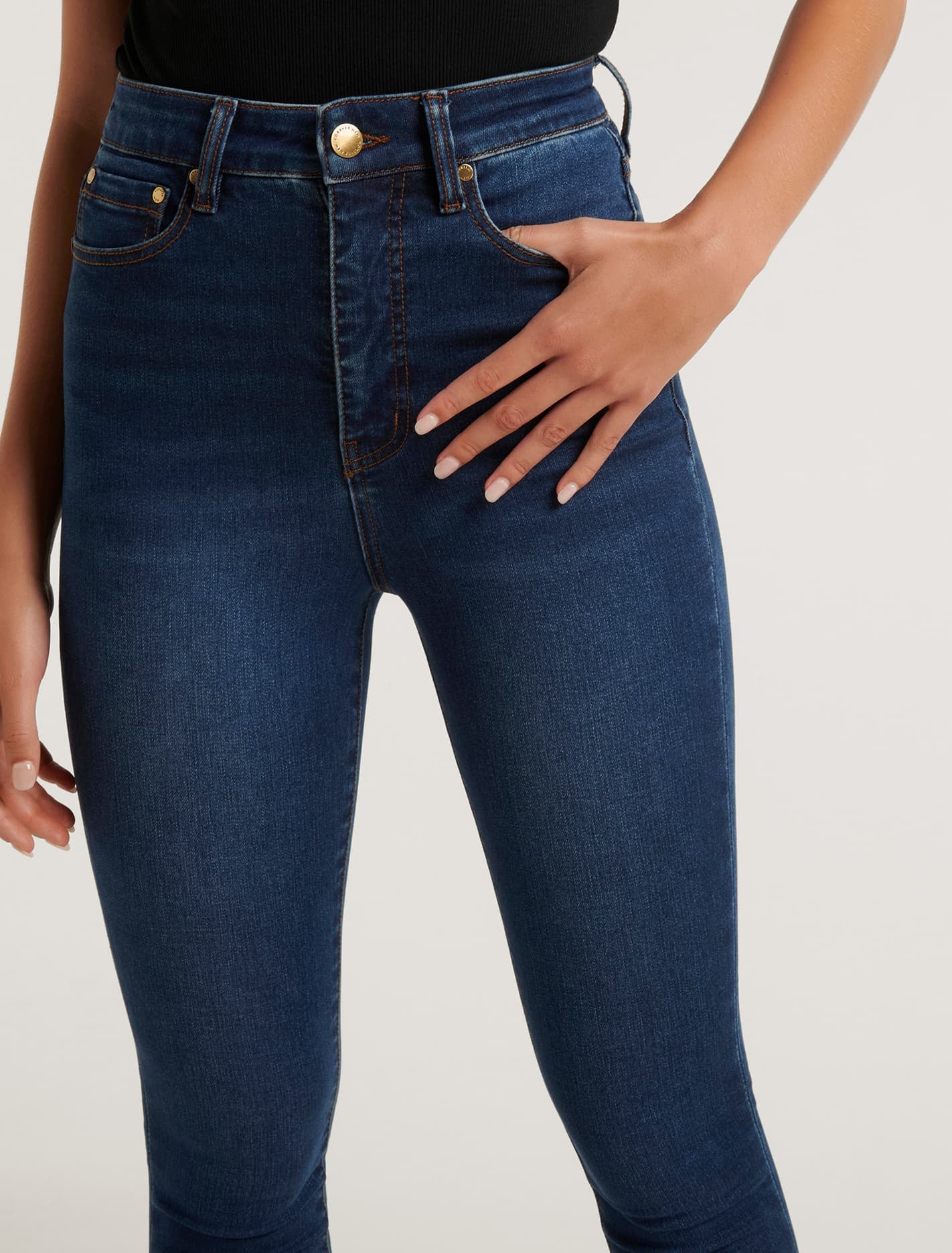 Mila high-rise skinny jeans