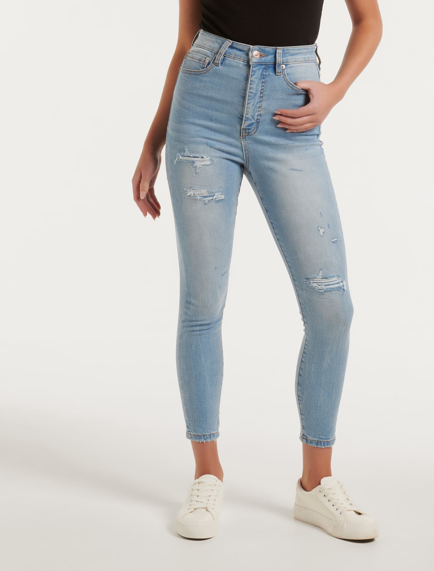 Mila High-Rise Skinny Jeans