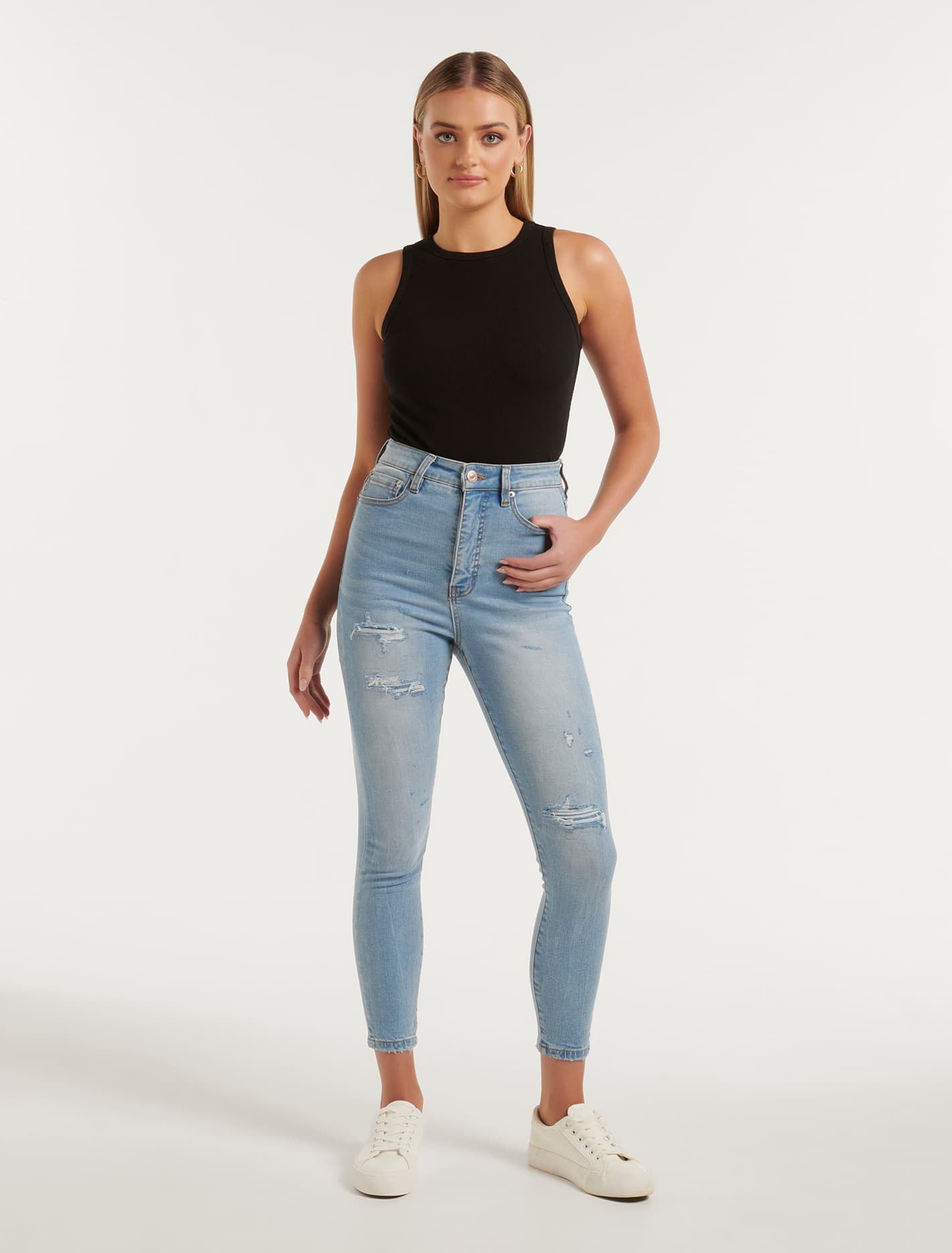 Mila High-Rise Skinny Jeans