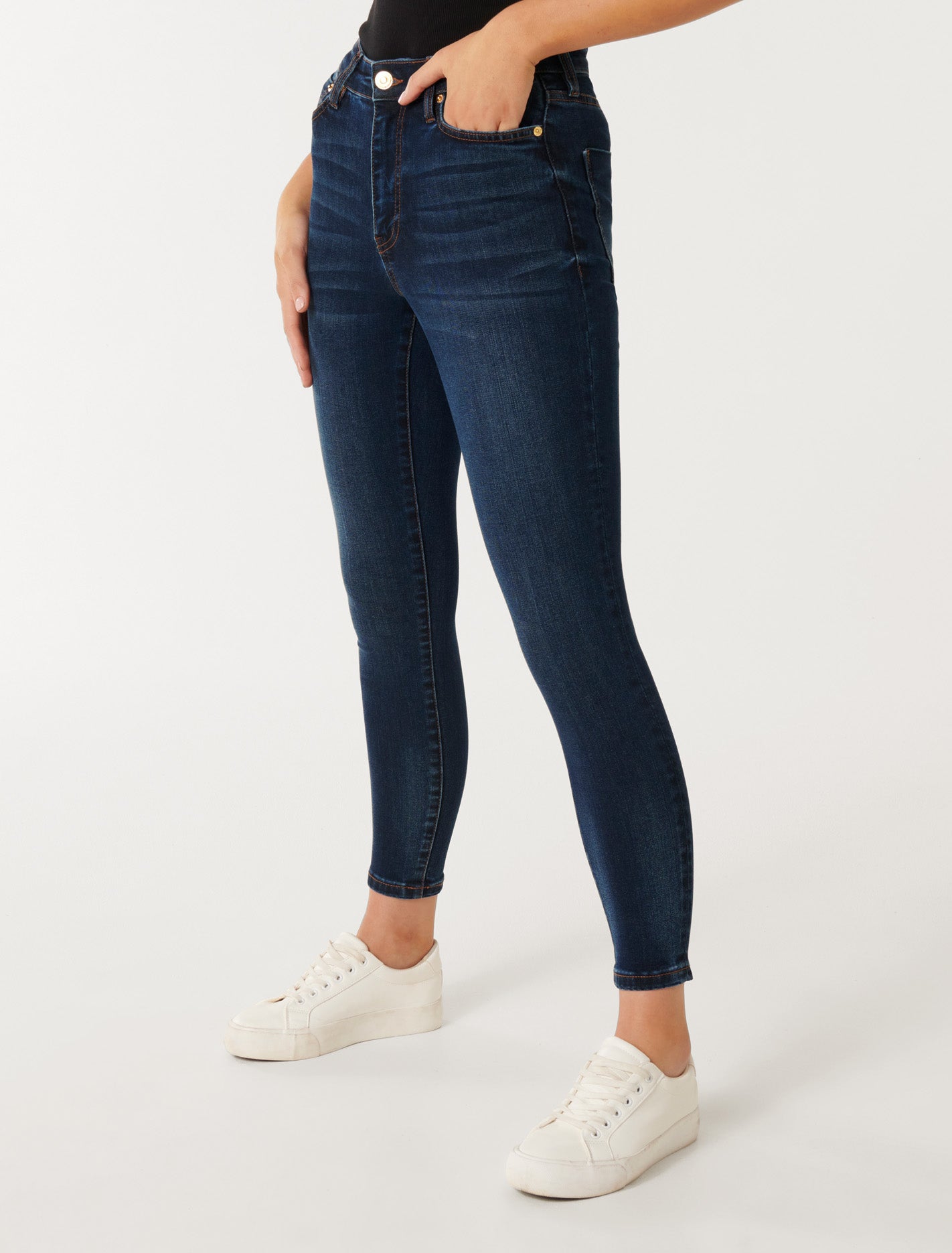 Nala Mid-Rise Ankle Skinny Jeans - Buy Now Online