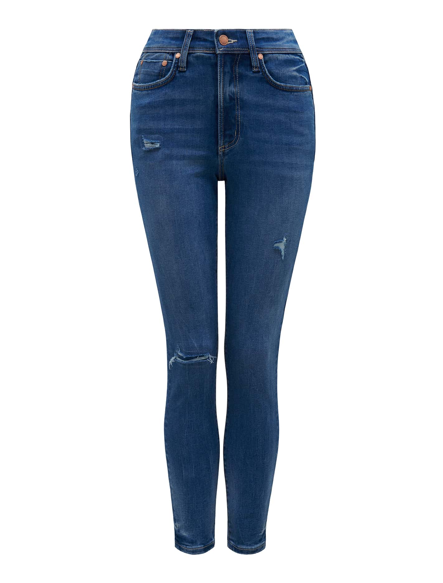 Nala Mid-Rise Skinny Ankle Jeans