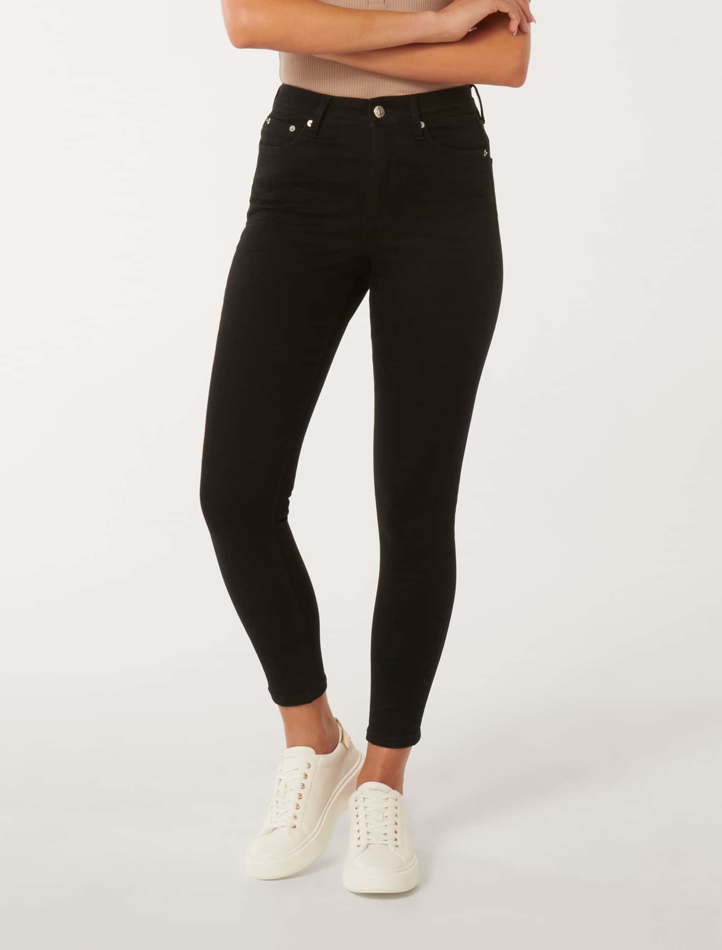 Nala Skinny Jeans - Mid-Rise Denim Pants