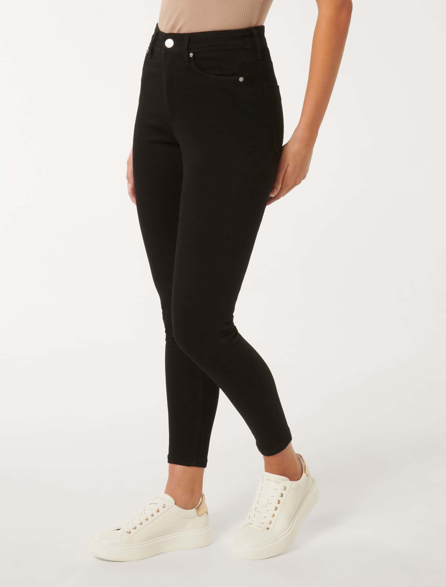 Nala Skinny Jeans - Mid-Rise Denim Pants