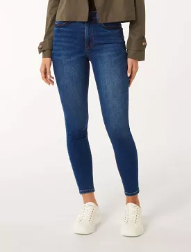 Nala Skinny Jeans – Mid-Rise, High-Quality Denim