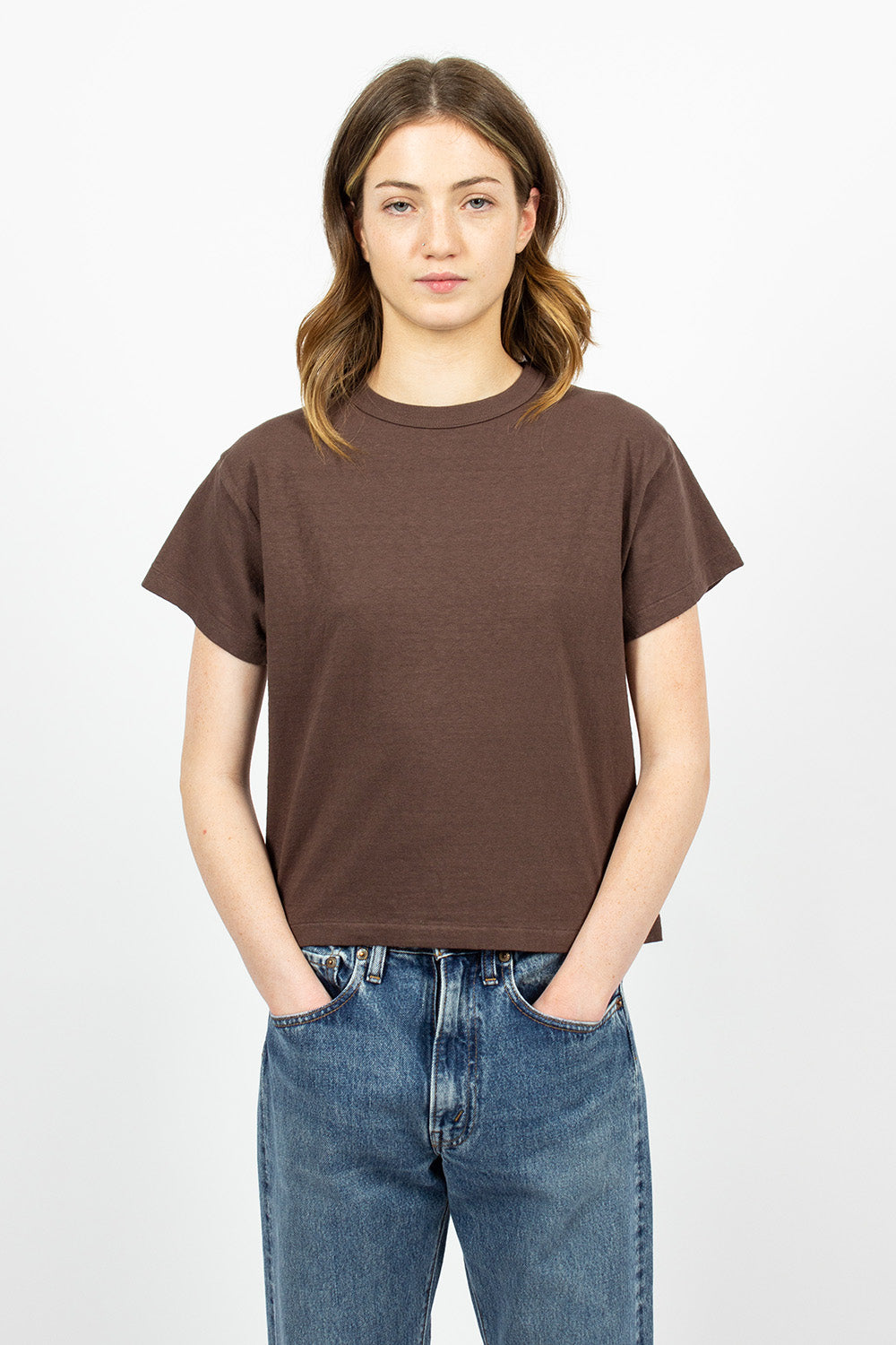 Na'Maka'Oh T-Shirt in Seal Brown