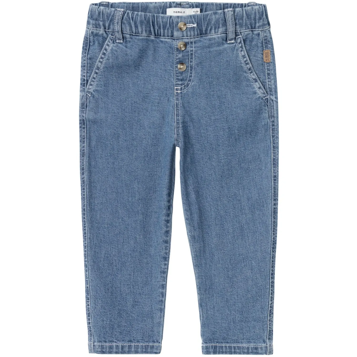 Name It Ben Tapered Jeans Medium Blue Denim